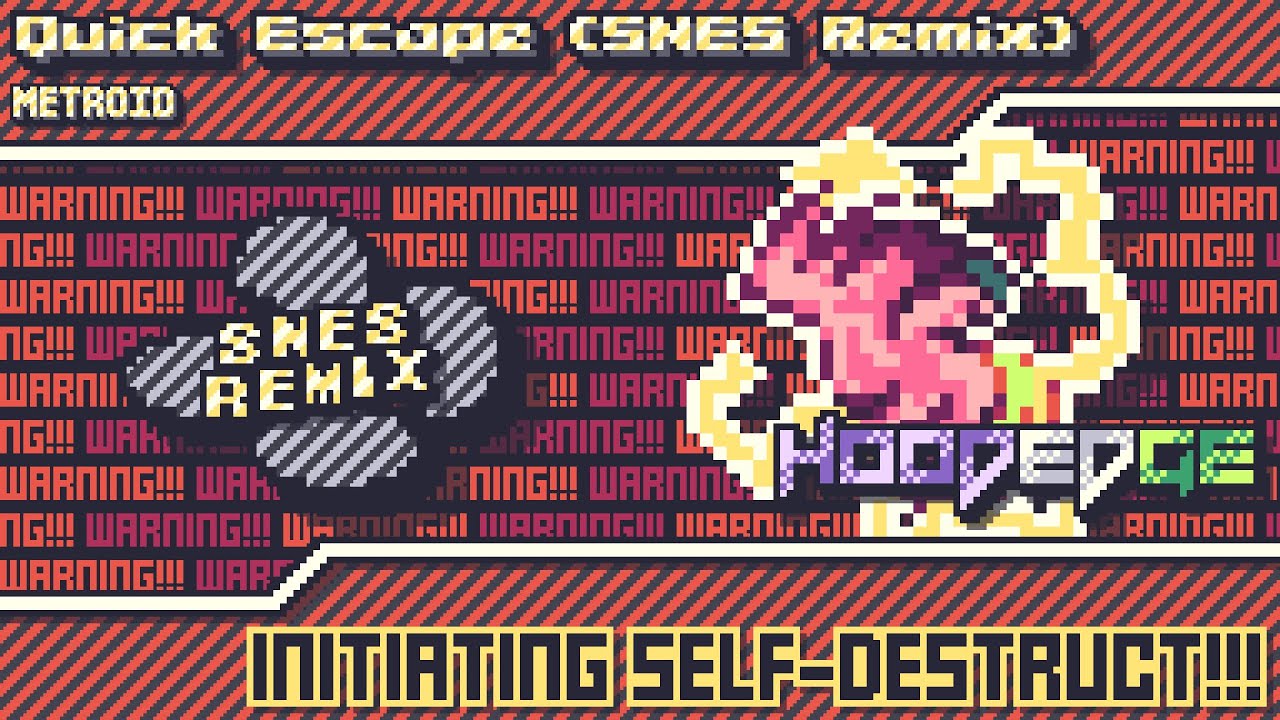 ✦ 𝐒𝐅𝐂𝟑 ✦  Metroid - INITIATING SELF-DESTRUCT!!! ~ Quick Escape (SNES Remix)