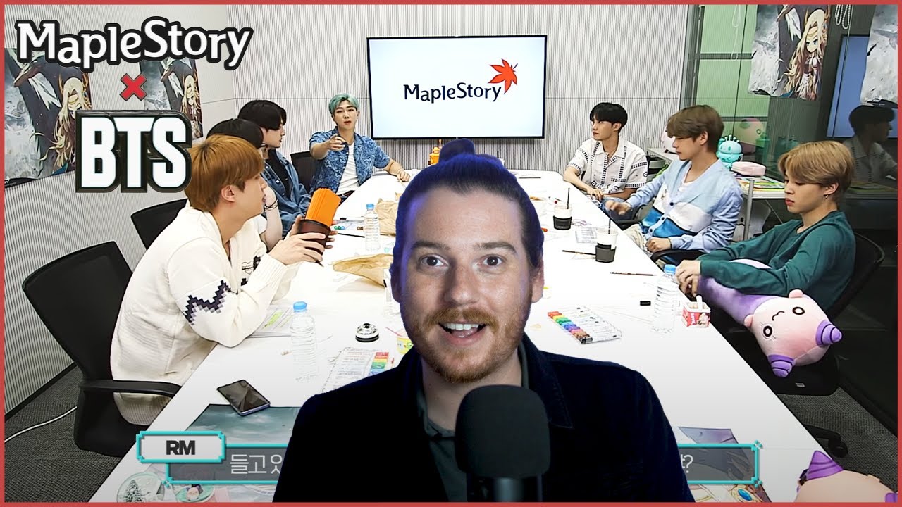 BTS x MapleStory [EP 3] | REACTION