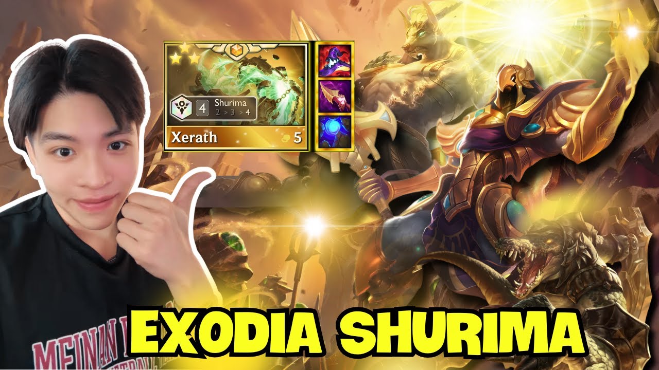 LỐI CHƠI SHURIMA EXODIA CHUẨN TH&Aacute;CH ĐẤU L&Agrave; Đ&Acirc;Y!