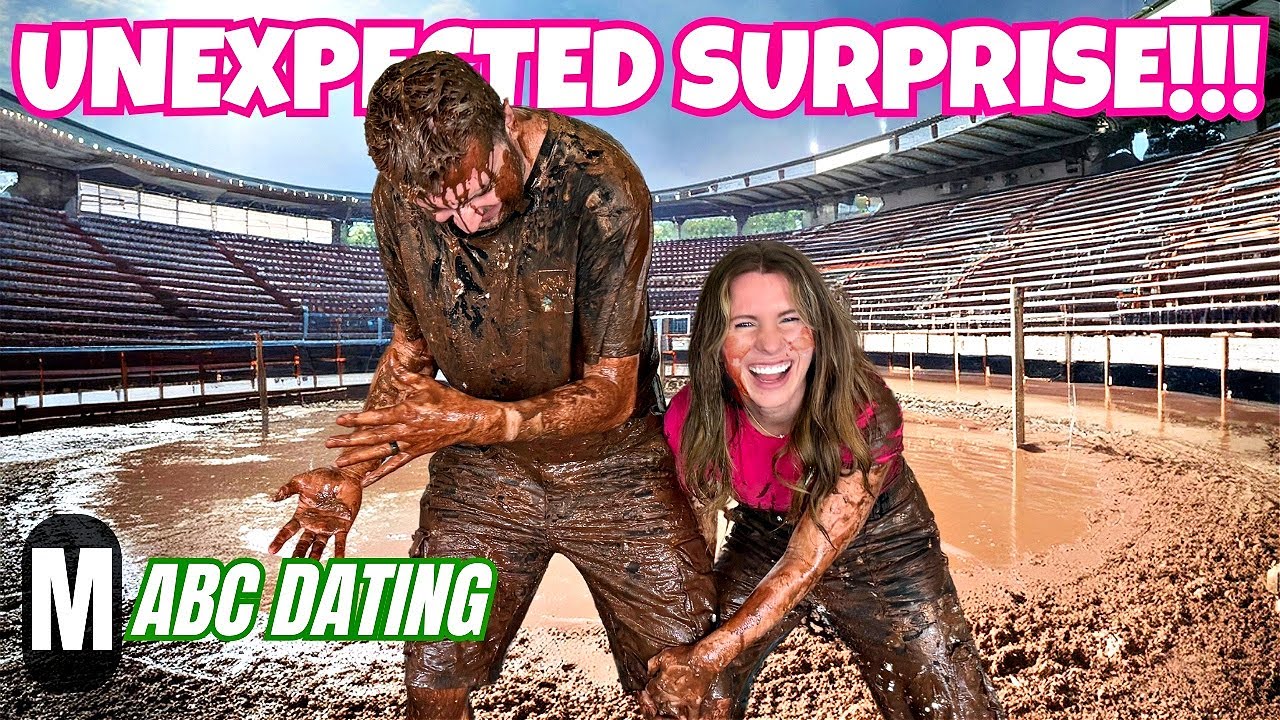 Unexpected SURPRISE! | Mud Wrestling | ABC Dating