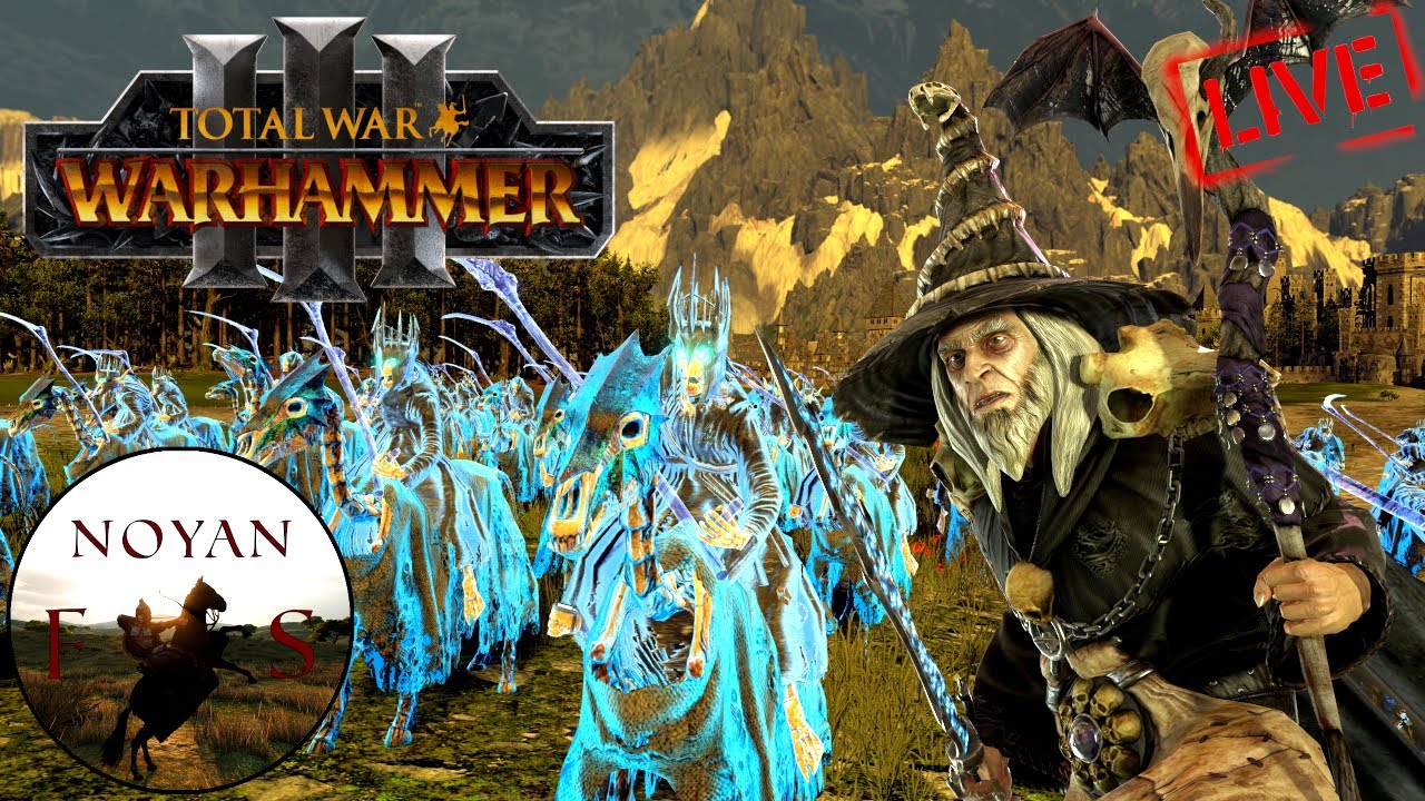 Total War: Warhammer 3 - Porąbańce Kemmlera! (Wampiry) *Legendarny* Stream🔴#1
