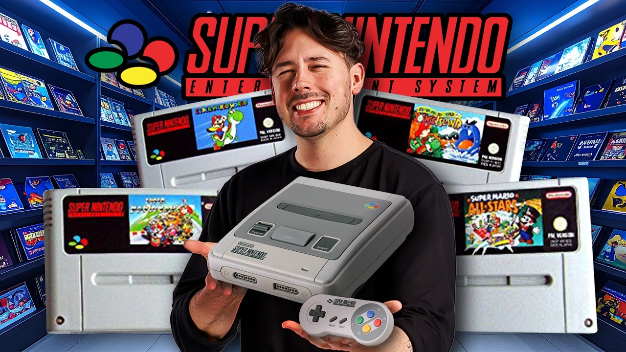 Ich zeig euch meine Super Nintendo Sammlung &ndash; pure Kindheit! ❤️