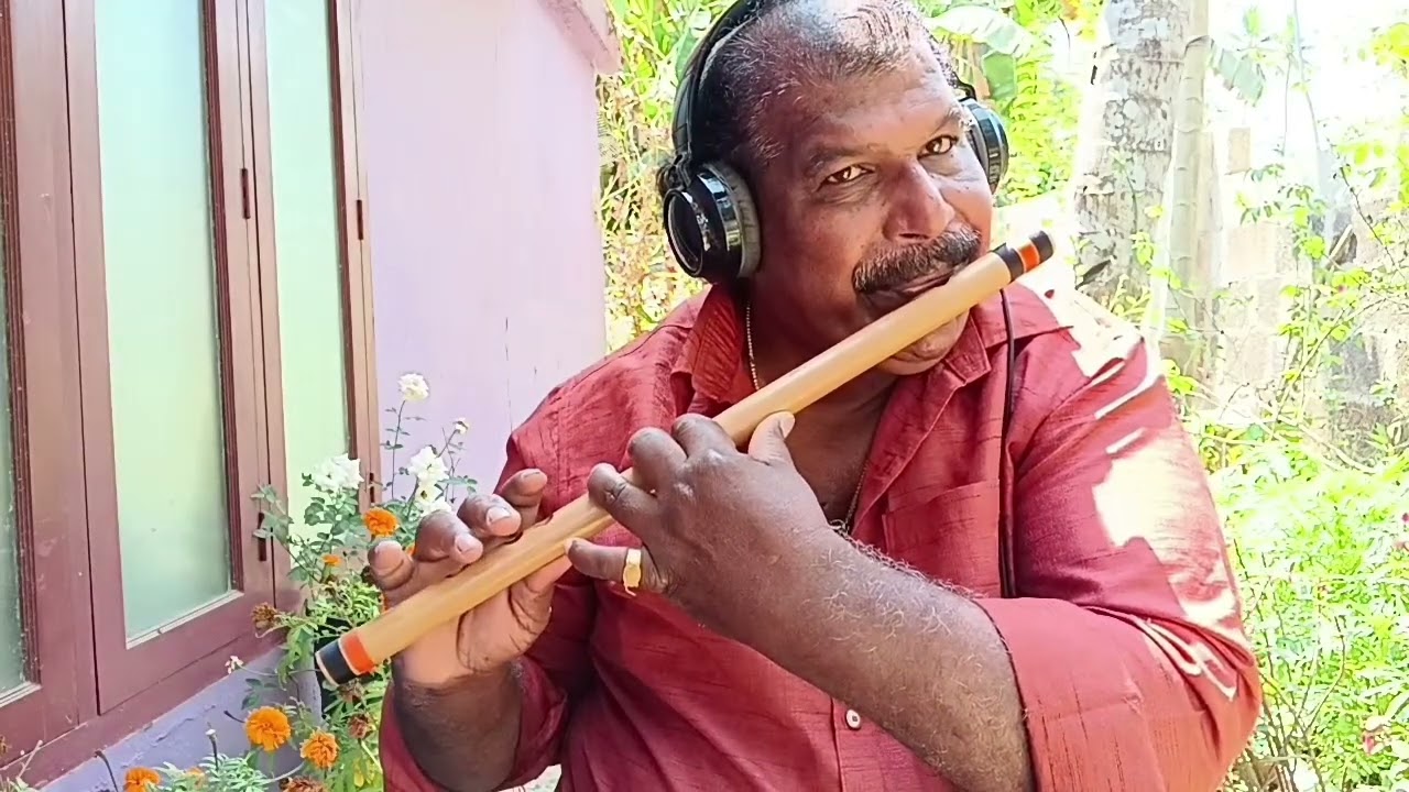 ഏഴരപ്പൊന്നാനപ്പുറത്തെഴുന്നള്ളും ഏറ്റുമാനൂരപ്പ.FLUTE COVER BY R. Devarajan.