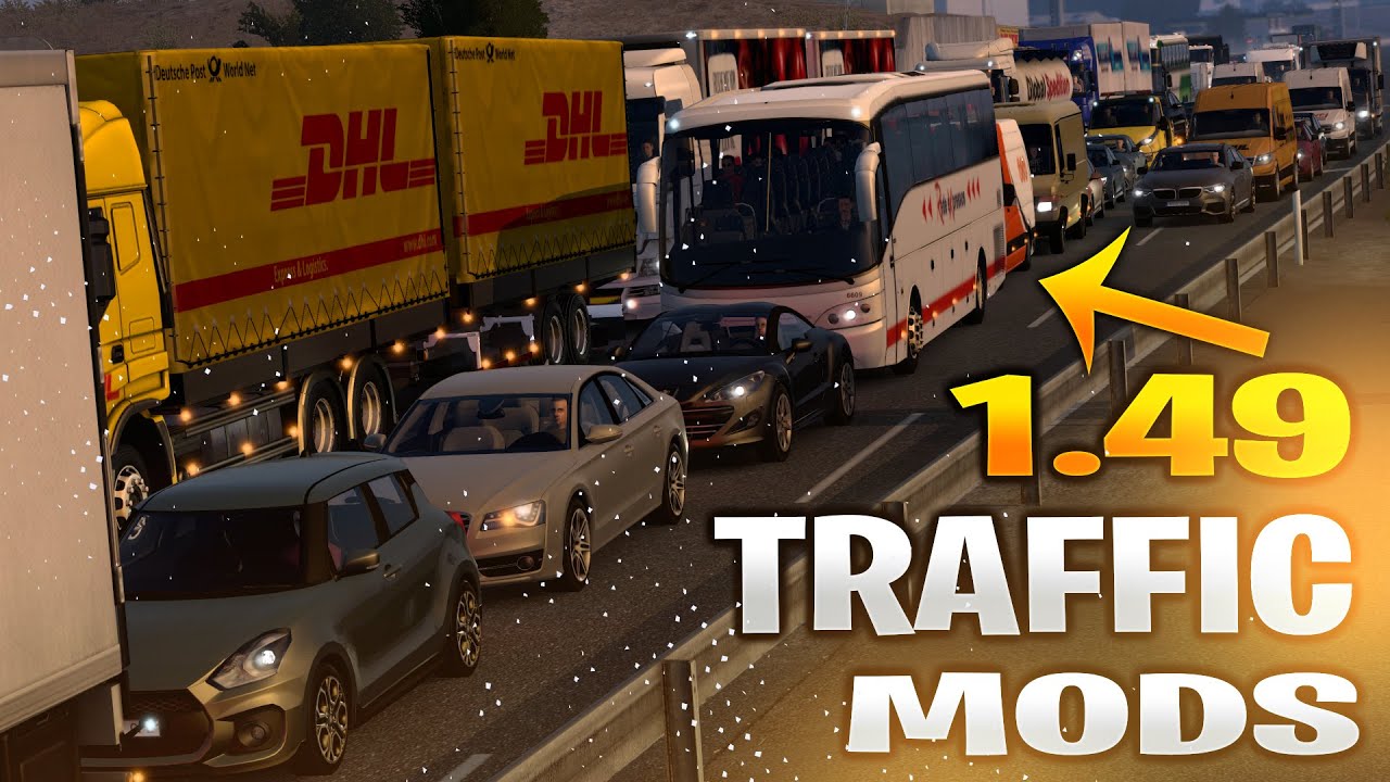 30+ Realistic Traffic Mods for ETS2 1.49 | ETS 2 Mods