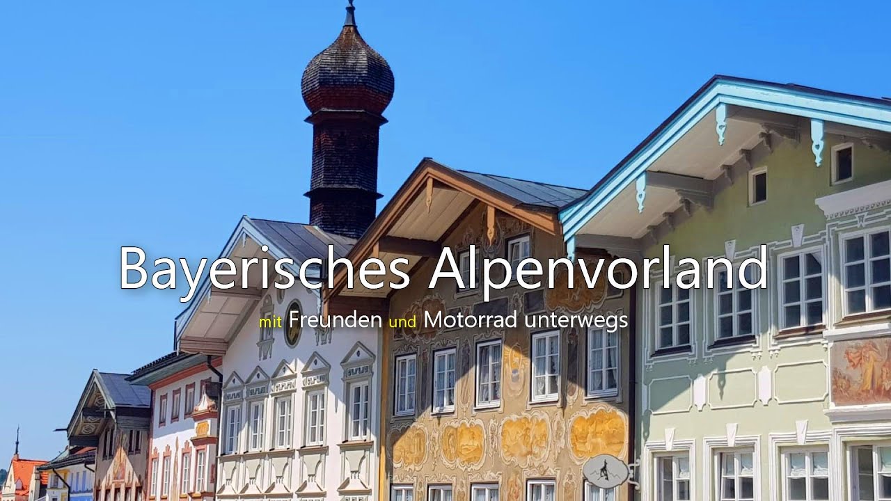 Oberbayern: Ettal - Pfaffenwinkel - Bad Tölz - Benediktbeuern - Walchensee - Tegernsee