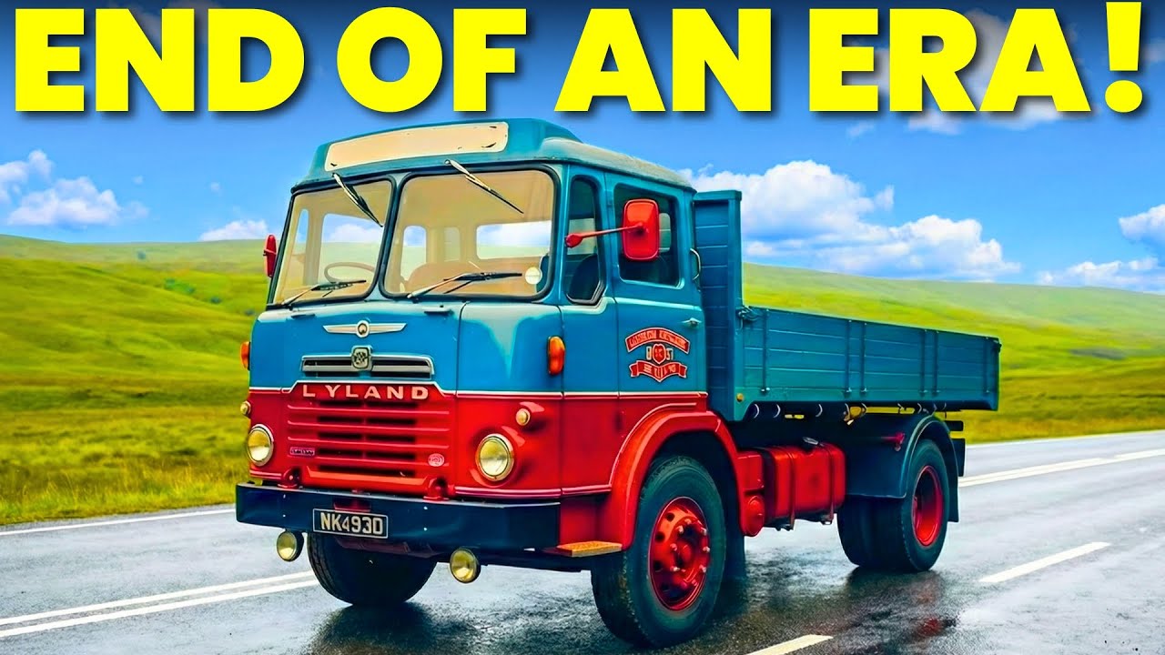 The Tragic End of Real British Lorries!