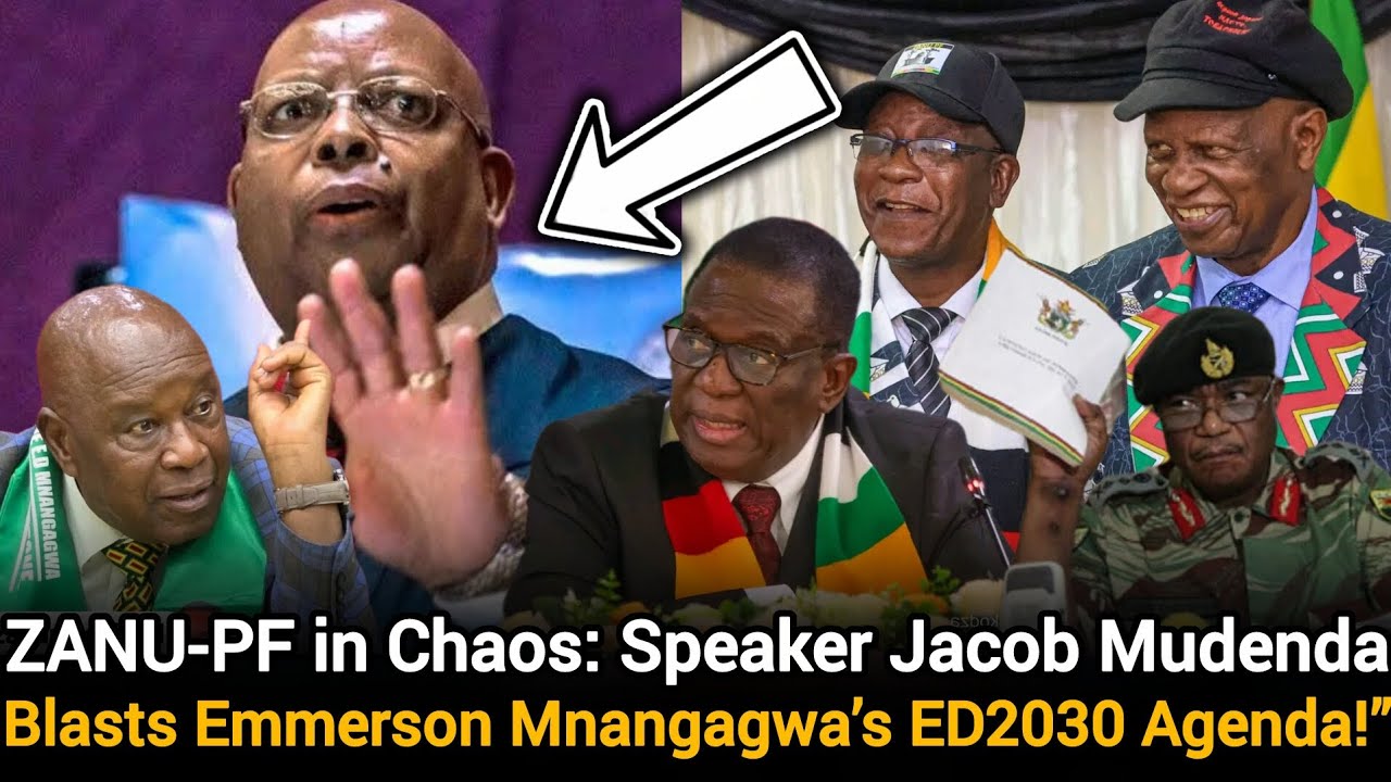 Chobvondoka🔥ZANU-PF in Chaos: Speaker Jacob Mudenda Blasts Emmerson Mnangagwa’s ED2030 Agenda!”🇿🇼🔥