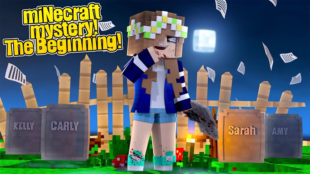 miNecraft mystery: IN THE BEGINNING!! w/Little Carly (Minecraft)
