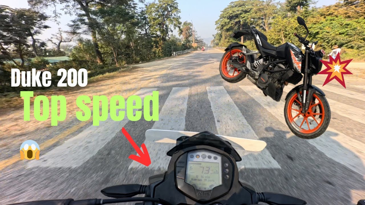 Top Speed in Highway on duke 200🔥 Off Road and On Road experience 💥😱