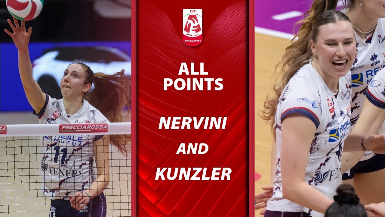 NERVINI & KUNZLER, All points in Semifinal Coppa Italia Frecciarossa 2026 | LVF 2025/26