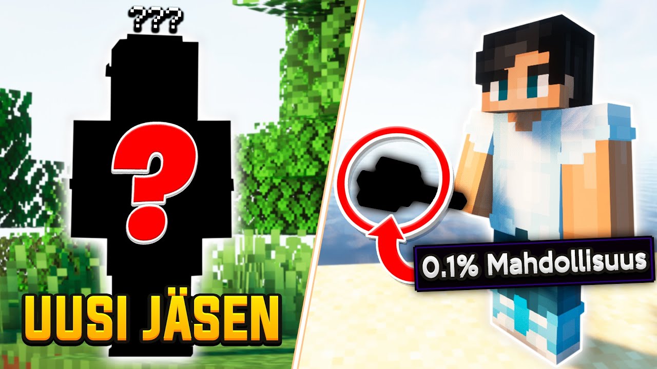 L&ouml;ysin Minecraftin HARVINAISIMMAN ASEEN.. (UUSI J&Auml;SEN) 🤯