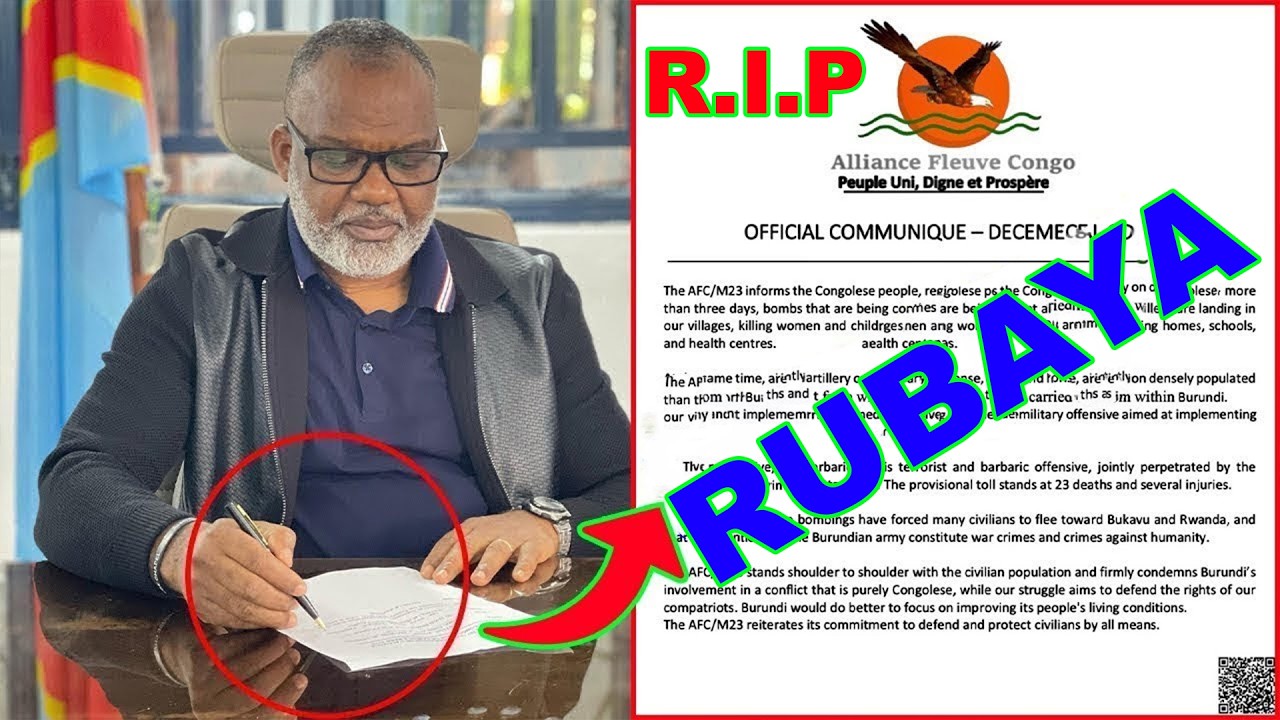 C.NANGAA YISOHOREYE ITANGAZO🚨UBWICANYI BWA TSHISEKEDI BWARENZE UMURONGO GAHUNDA NUKUMUHAGARIKA!