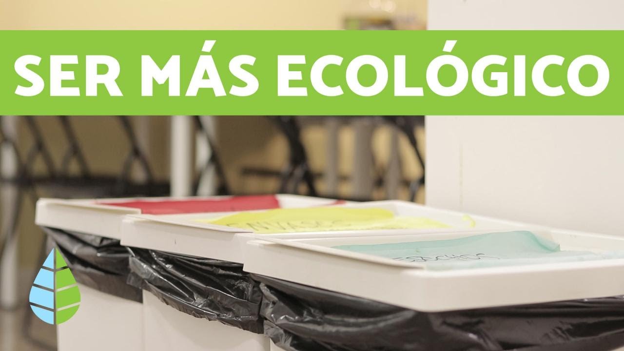 Cómo ser MÁS ECOLÓGICO EN CASA ♻️ +10 Consejos de Ecología