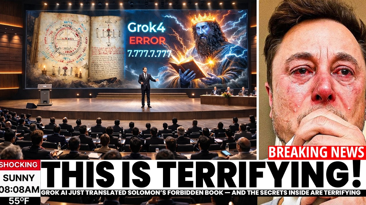 Elon Musk Grok AI Just Translated Solomon’s Forbidden Book — The Truth Is Terrifying!