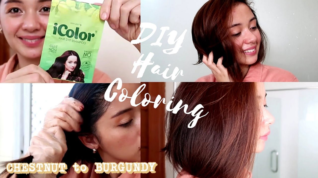 HOW TO COLOUR YOUR HAIR at HOME | ICOLOR Hair Dye Shampoo at Home | Jea Chan
