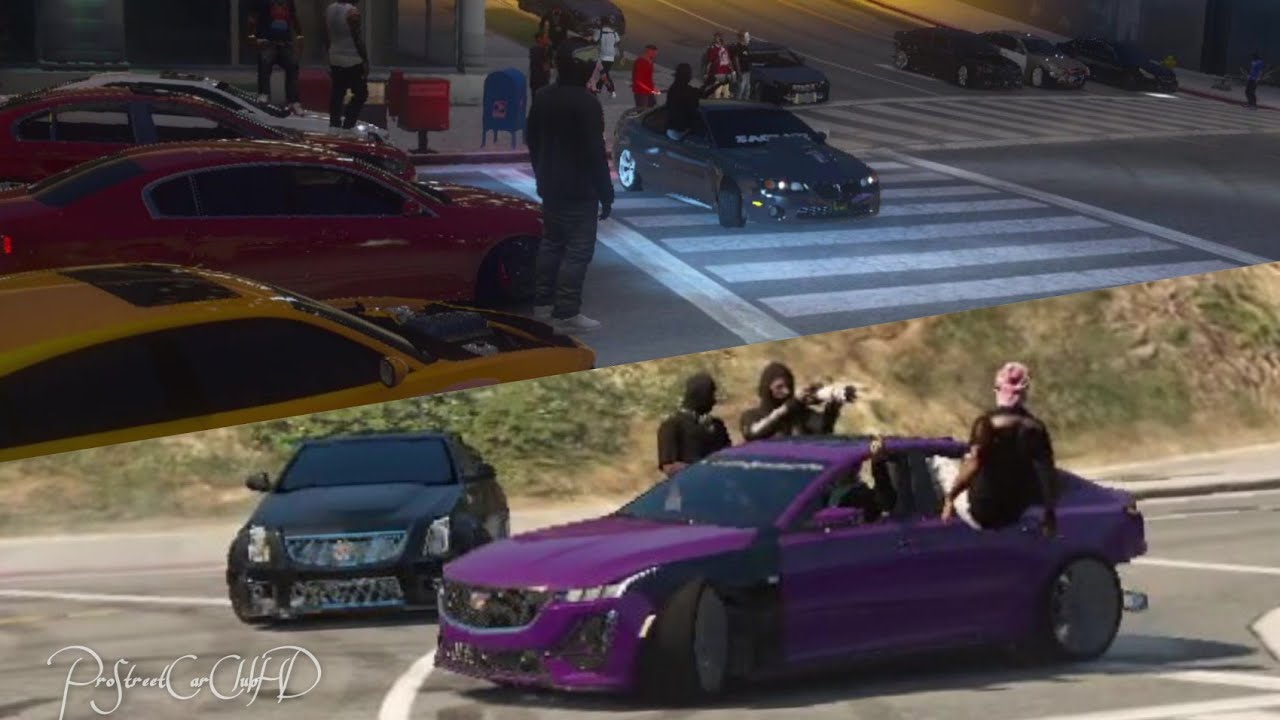 (PC) GTA FiveM: BUCKET BOYZ Takeover The Streets Once Again!| 