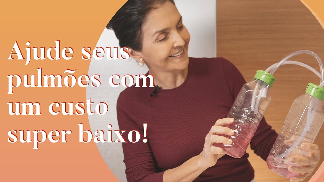 FORTALEÇA SEUS PULMÕES COM GARRAFAS PET'S