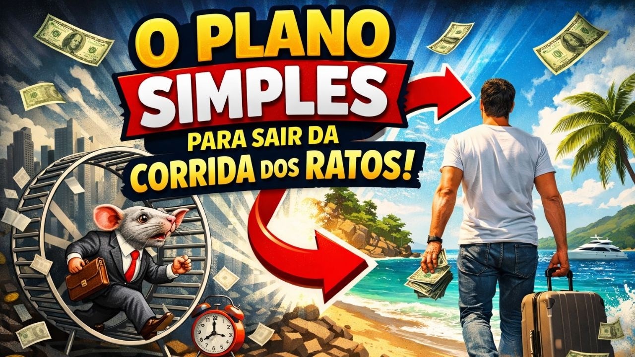 O Plano SIMPLES que Vai te Tirar da Corrida dos Ratos 🐀💸 (Antes que Seja Tarde)