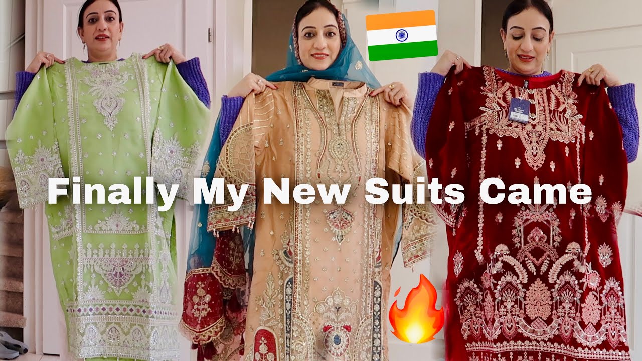 ‼️ Finally My Parcel Came😱🇮🇳With Latest Indian Design Suits🔥.!