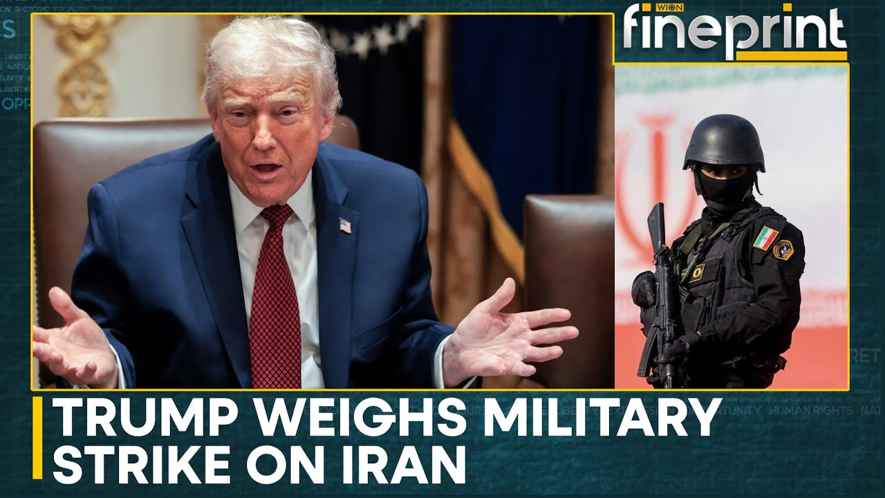 Iran Military on High Alert, Warns It Could Strike U.S. Bases if Attacked | WION Fineprint