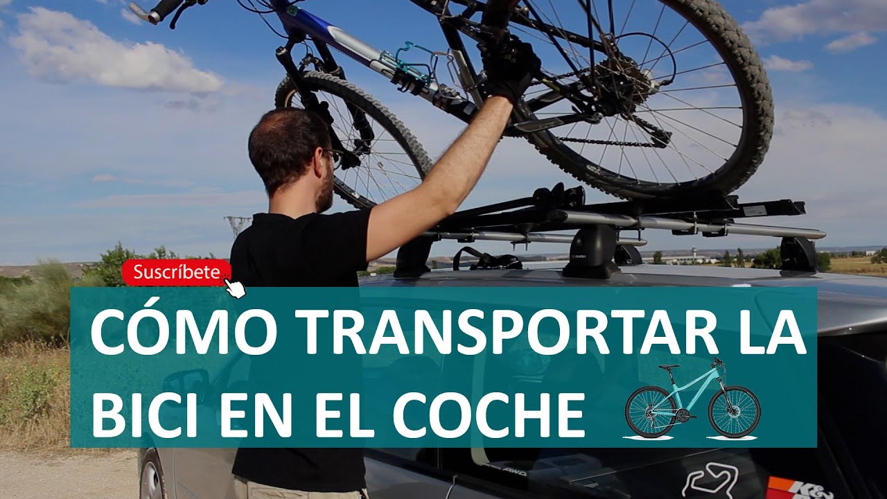 Cómo llevar la bici en el coche, opciones disponibles  I #TransportarBici #JPampyn
