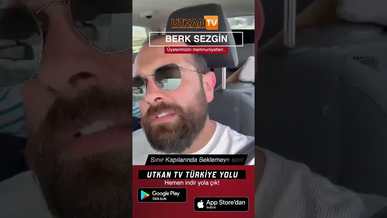 Utkan Tv T&uuml;rkiye Yolu Aplikasyonunun memnuniyet videoları
