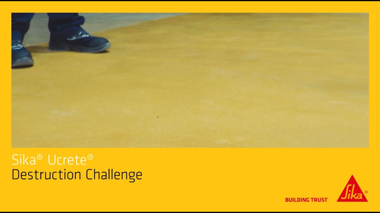 Sika® Ucrete® Destruction Challenge