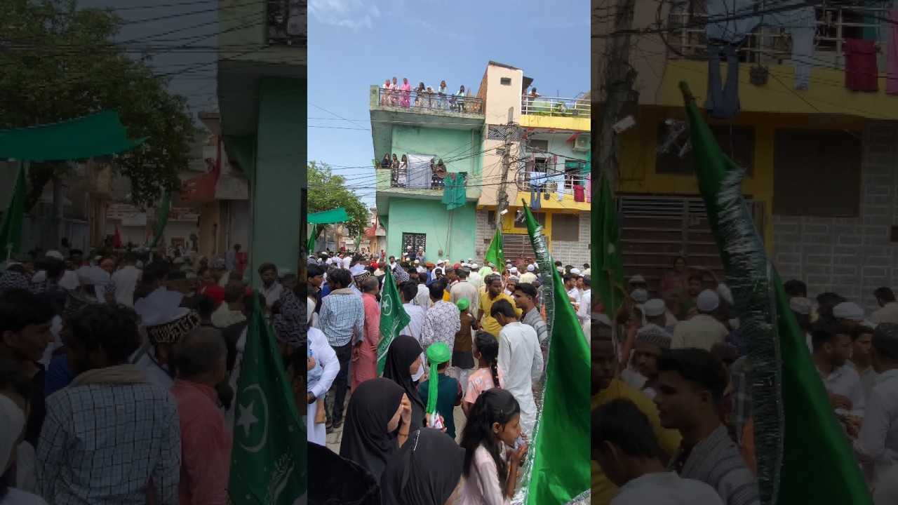 Eid Milad Un Nabi 2024 #eidmiladunnabi #2024 #juloos #muslim #miladunnabi #milad #jhansi