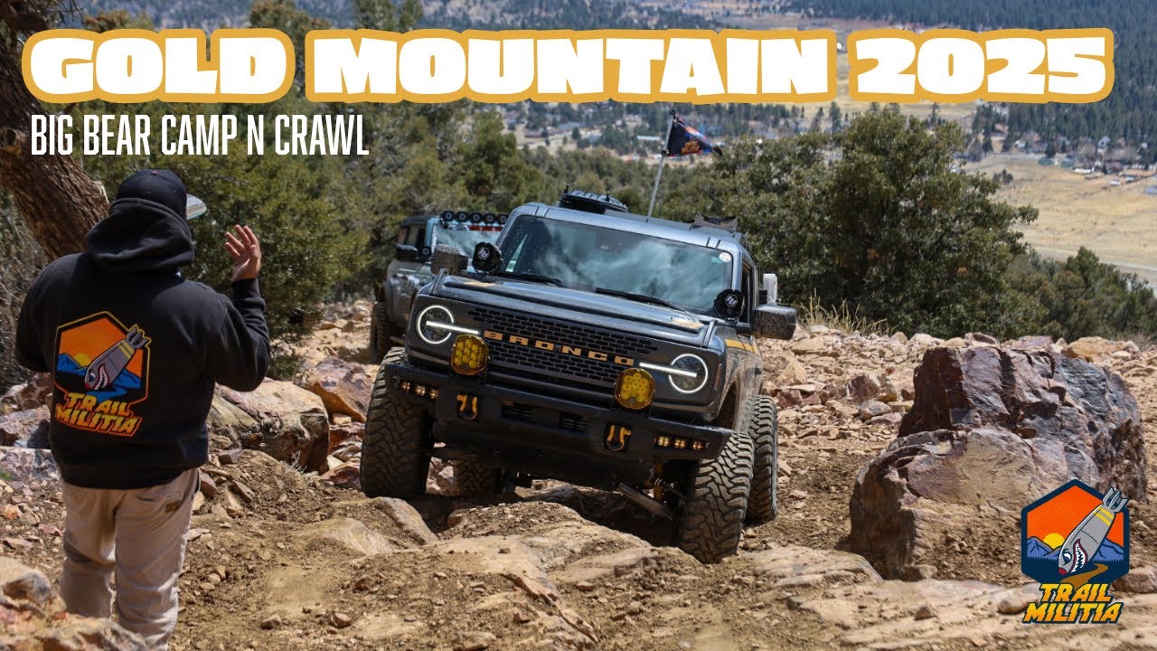 Best Beginner Trail in SoCal Gold Mountain ( Big Bear Camp N Crawl )