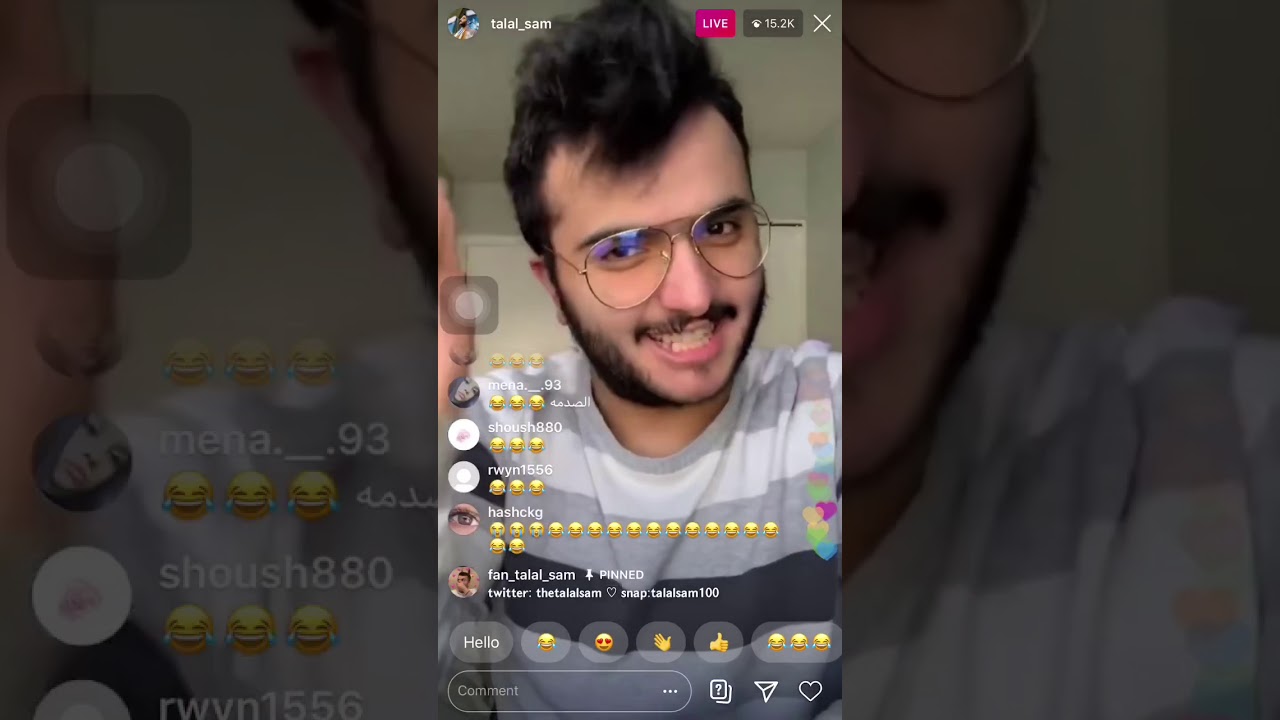 بث طلال سام | بث للي طفشانين من الحجر المنزلي 😍 | 12/4/2020