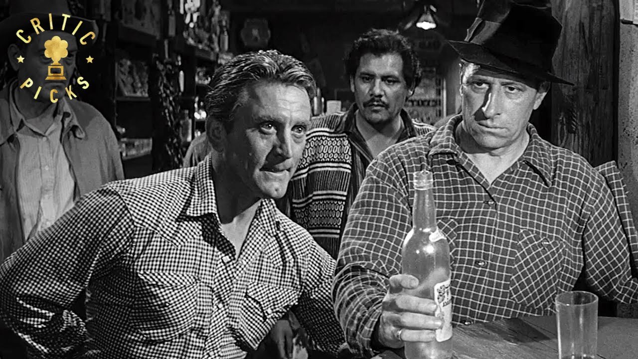 Bar Fight Showdown (Kirk Douglas Scene) | Lonely Are the Brave