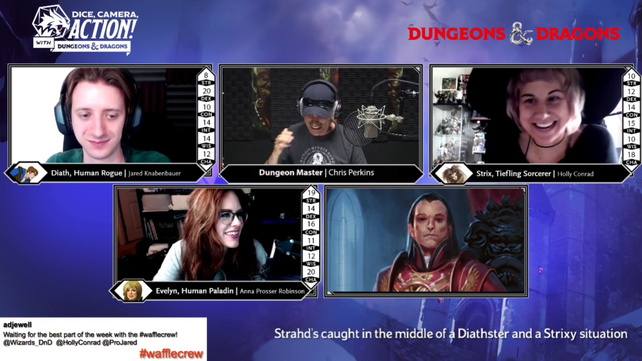 Episode 58 - Dice, Camera, Action with Dungeons & Dragons