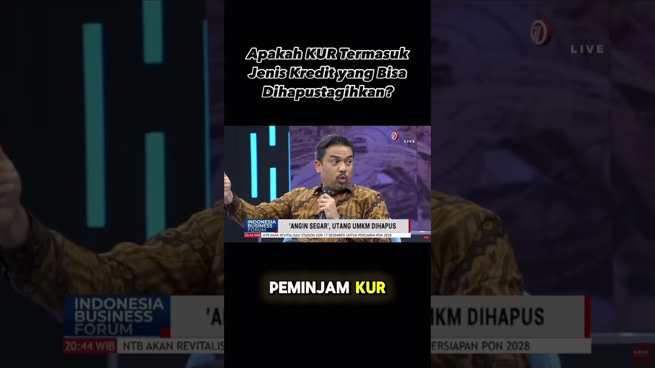 Apakah KUR Termasuk Jenis Kredit yang Bisa Dihapustagihkan?