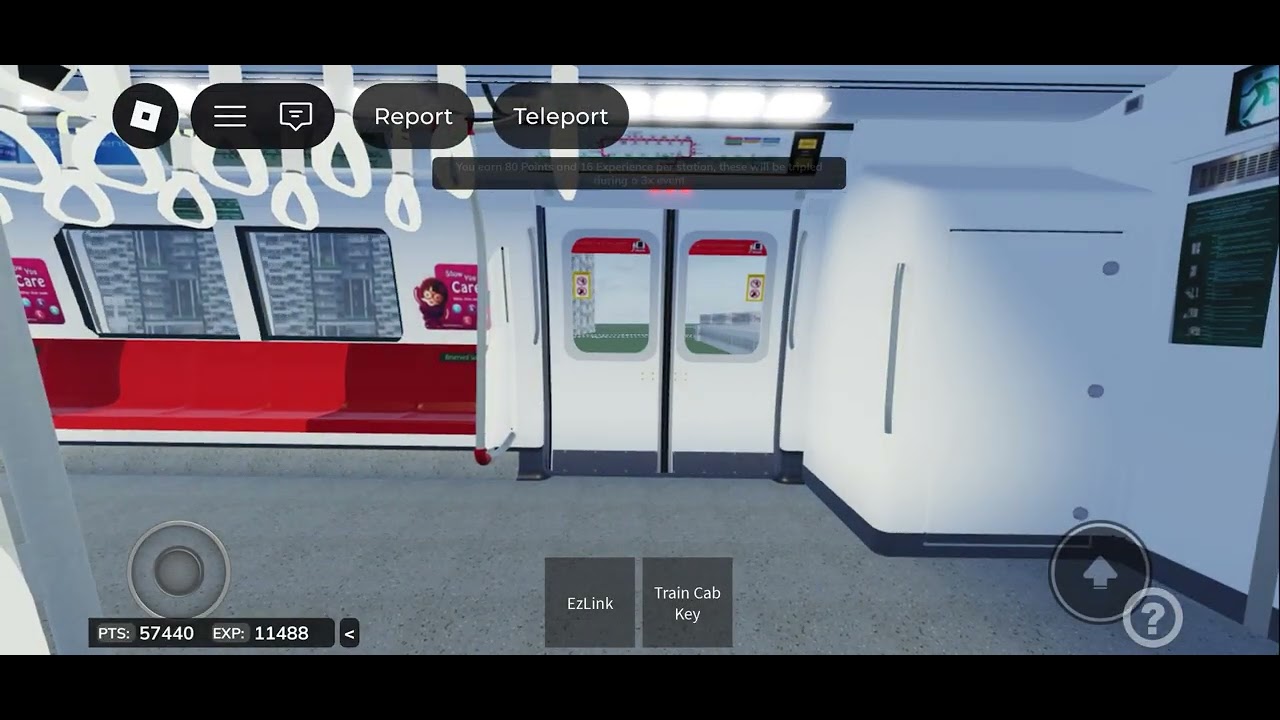 Roblox C151 train set 035/036 from Tiong Bahru to Redhill 