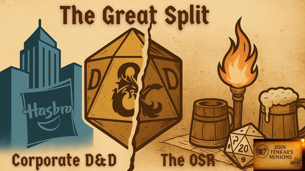 Великий раскол: корпоративный D&D против OSR?