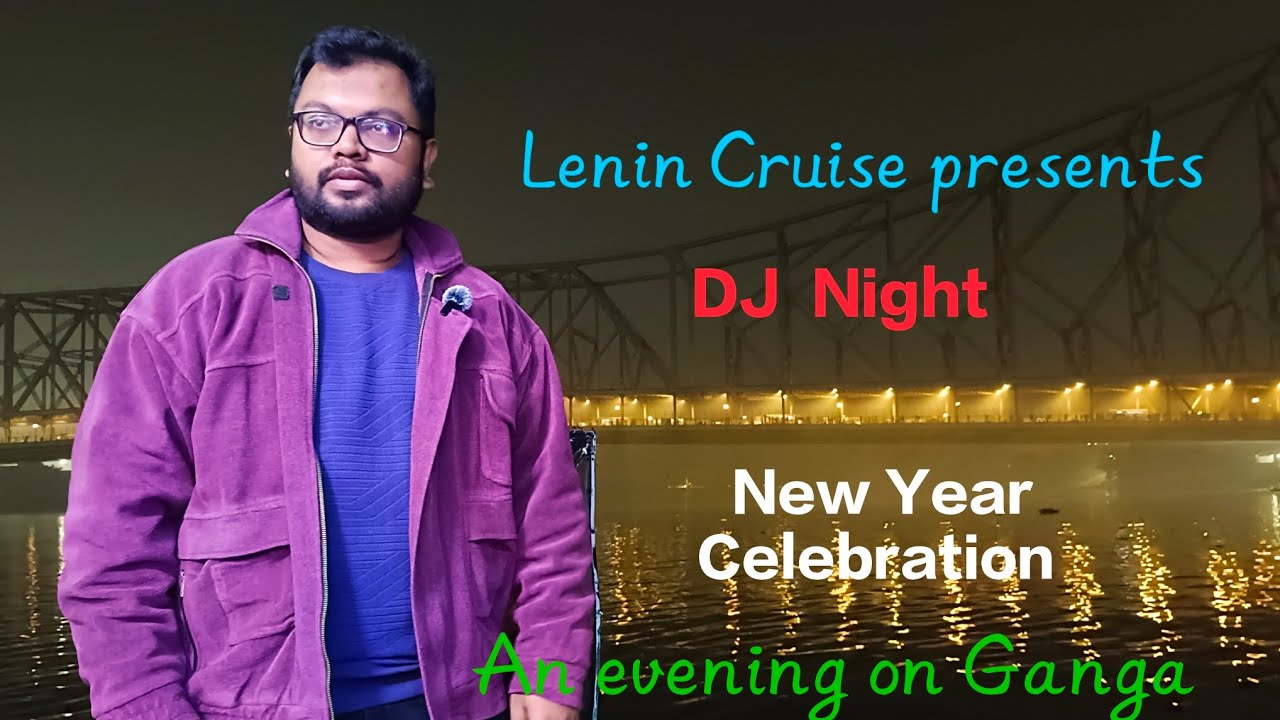 Christmas & New Year Celebration on Ganga | Best Cruise in Kolkata | Floating DJ | Howrah Bridge