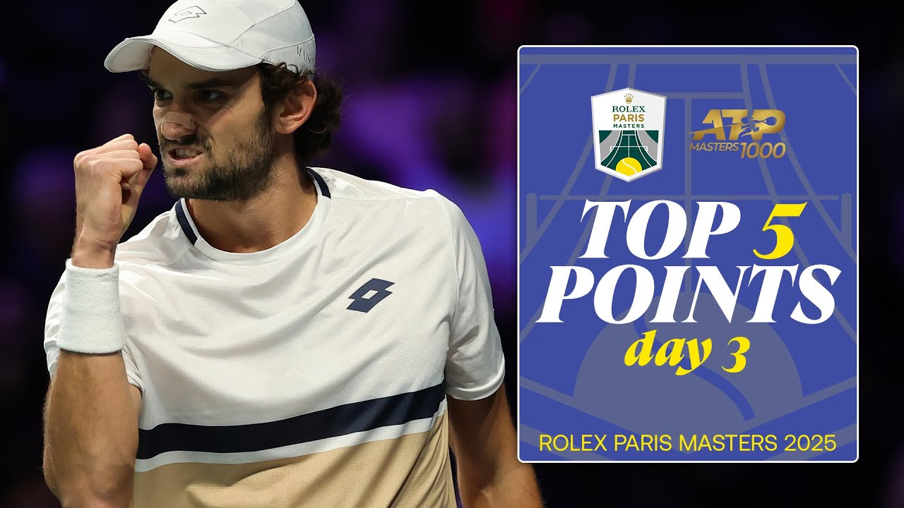 Top 5 points of the day 3 | Rolex Paris Masters 2025