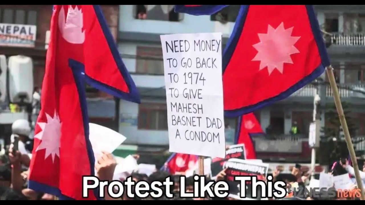 Protest in Nepal like this// Genz protest // 