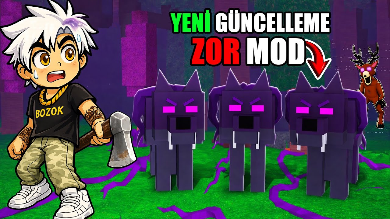 ZEHİR ORMANI ELE GEÇİRDİ! HAYVANLAR YARATIĞA DÖNÜŞTÜ 😱 | ROBLOX 99 Nights In The Forest 🌲