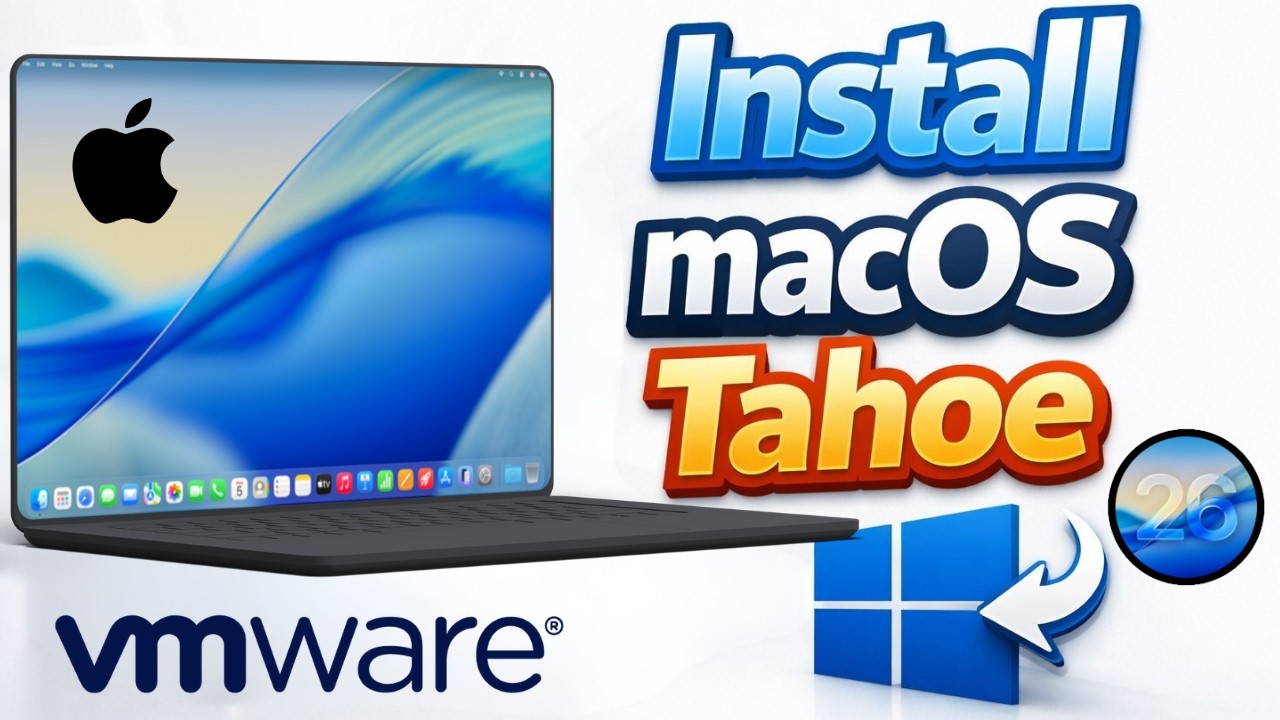 How to Install macOS Tahoe on Windows PC Using VMware (2026)
