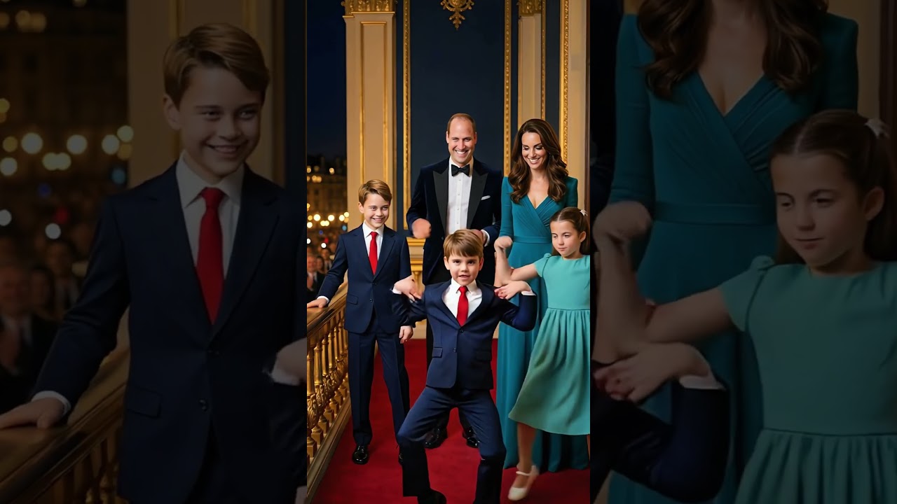 Fans go wild for Charlotte&rsquo;s cute dance among the flags! 💃 #charlotte #royalfamily #royal #dance