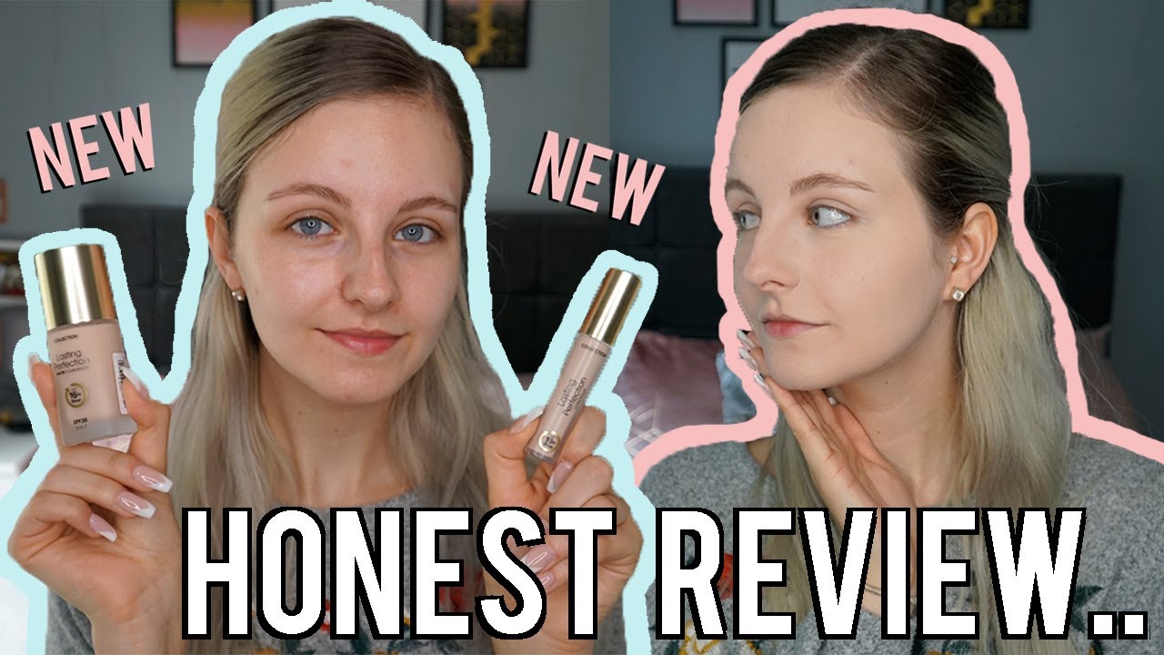 TESTING COLLECTION'S NEW LASTING PERFECTION FOUNDATION & CONCEALER | Honest Review...