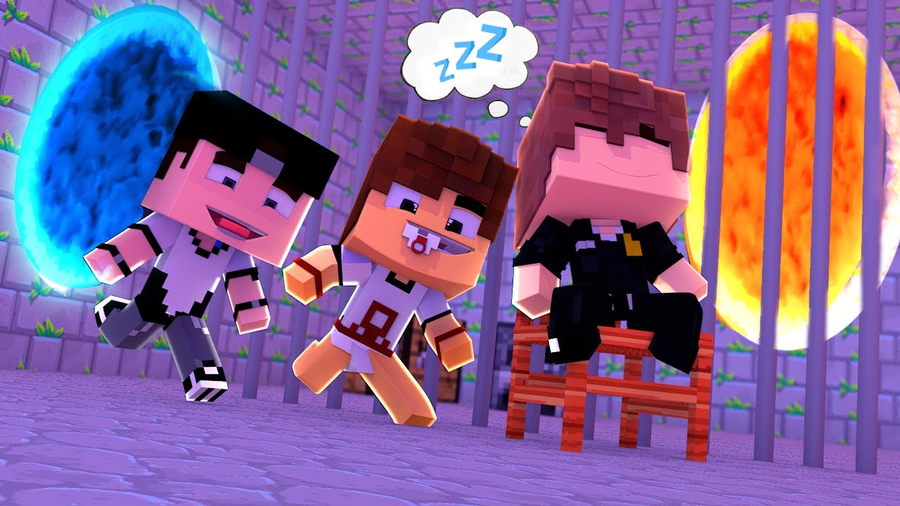 FUGIMOS DA PRISÃO COM PORTAIS NO MINECRAFT