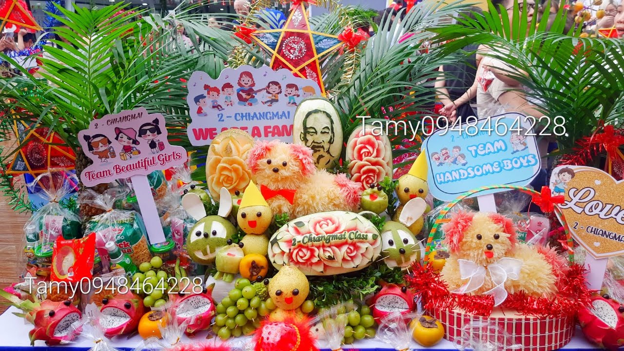 Cách làm mâm cỗ Trung Thu