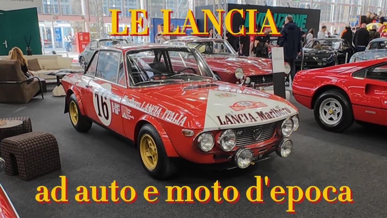 Le Lancia ad auto e moto d'epoca