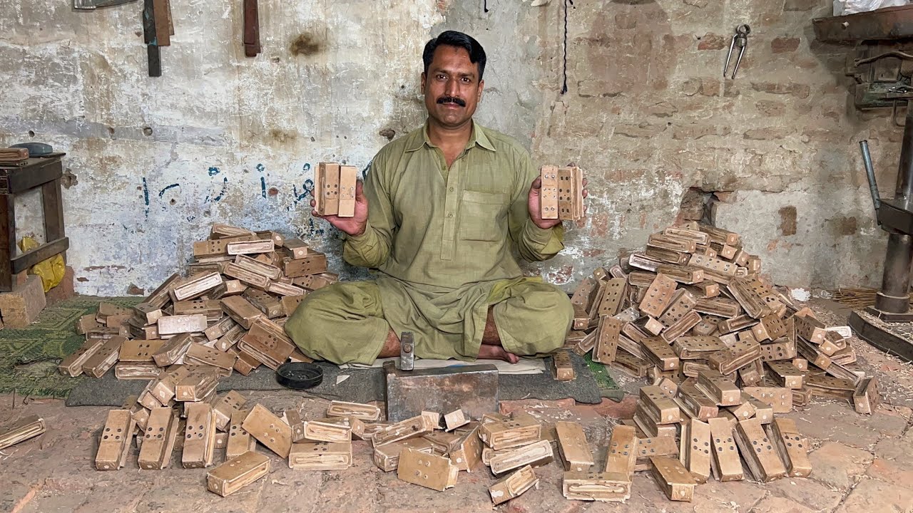 The Inside Factory Mass Production Process Of Making Power Loom Picker From Imported Leather