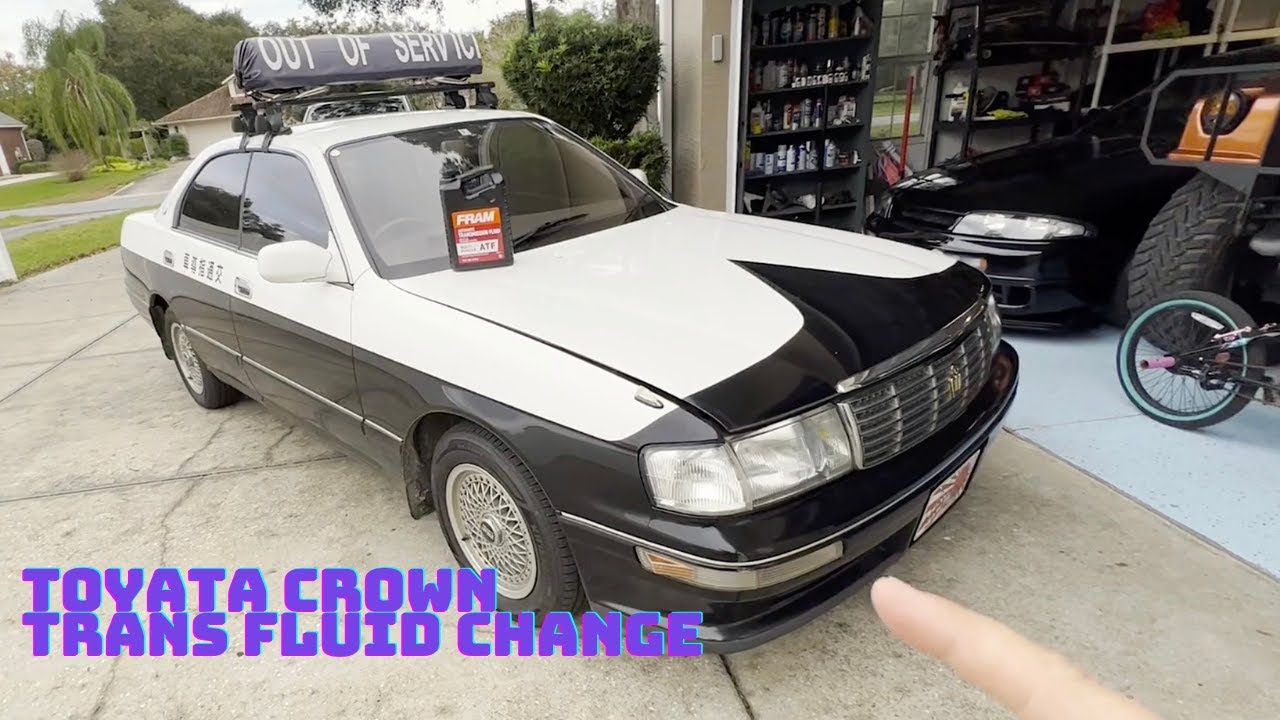 Замена трансмиссионной жидкости Toyota Crown