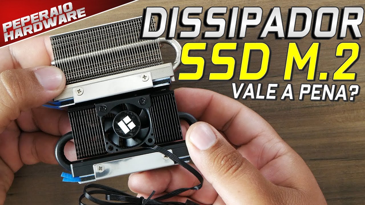 Cooler para SSD M2! Quero ver o SSD esquentar agora! Teste de 6 dissipadores com SSD Gen 4 e Gen 5