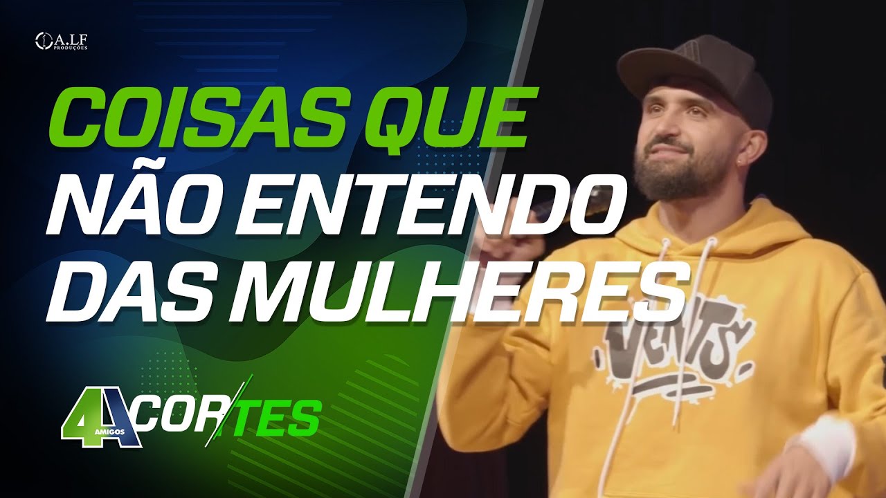 Tirando dúvida com as mulheres da plateia - Cortes 4 Amigos