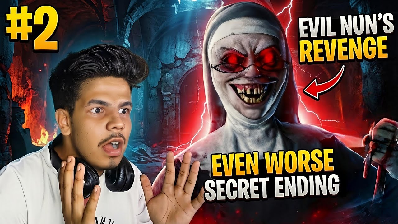 CAN I ESCAPE FROM EVIL NUN'S SCHOOL 😱 EVIL NUN GAMEPLAY #2 || BARESAGAMING ||